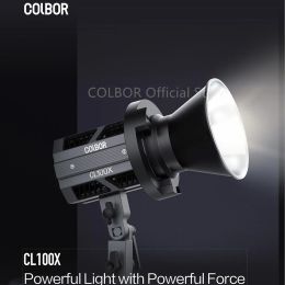 COLBOR CL100X COB Led Light Video Lamp Photo Photography lighting For Youtube Streaming Digital Camera CL100X,CL100XM 2700K-6500