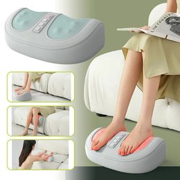 Electric Foot Massager Compress Shiatsu Deep Kneading Stress Helps Body Relief Plantar Fasciitis Tendonitis Heel Tool 240516
