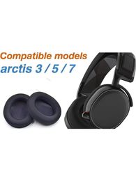 Replacement Earpads for Steelseries Arctis 1 3 5 7 pro Headset Headphones Leather Sleeve Earphone Earmuff