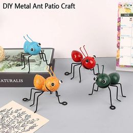 Garden Decorations DIY Metal Ant Patio Craft Yard Outdoor Hanging Home Decor Ornament Fairy Living Room Wall Art Sculptures