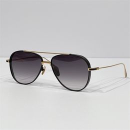 Brand Designer Sunglass For Men Luxury Top Flat Vintage Retro Glasses Fashion Style Summer Sunglasses High Quality Pilot Shape UV 400 D 248h