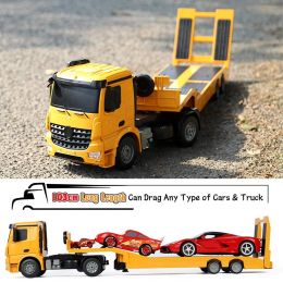 Double E Large Remote control Car RC Truck E562 E564 Transport trucks Trailer flatbed container Cars Christmas gift toys for boy