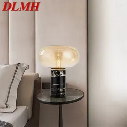 Table Lamps DLMH Modern Bedside Lamp Marble E27 Desk Light LED Home Decorative For Foyer Living Room Office