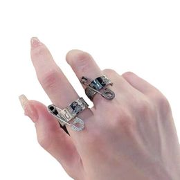 Fashion Westwoods brooch and diamond ring are designed with a sense of luxury individuality making m versatile light women Nail