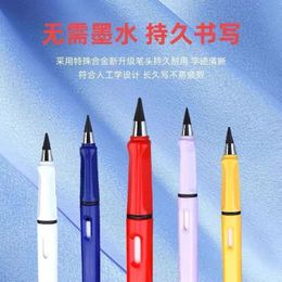 Unlimited Pencil Eraser Tip Art Sketch Pen Gifts Without Sharpening School Non-Toxic Infinity Correct Writing Posture Pen No Ink