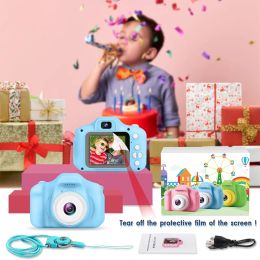 Prograce 2.62 Inch Child Camera Kids Digital Sport Camera Kid HD Digital Video Camera Birthday Gift for Boys and Girls