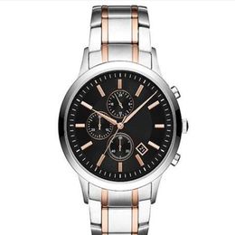 free shipping Classic fashion men's watches ar11165 11165 quartz CHRONOGRAPH watches are high quality origianl box 2073