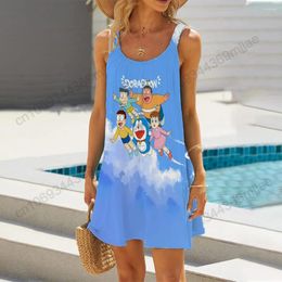Casual Dresses Fashion Beach Party Women Tunic Sexy Everyday Outfits Beachwear Summer Dress Women's Skirts Woman Clothing