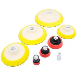 1/2/3/4/5/6/7 Inch Plate Backing Pads M14 5/8-11 Thread Sanding Polishing Pads Holder Self Adhesive Hook & Loop Backer Plate