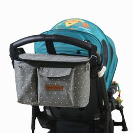 Baby Stroller Nappy Hook Hanging Mummy Carriage Waterproof Bottle Handbag Pram Cart Organiser Diaper Bag L2405