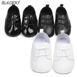 First Walkers Baby shoes toddler leather Moccasins First Walker casual sports shoes soft soled baby shoes pure white shoes d240525