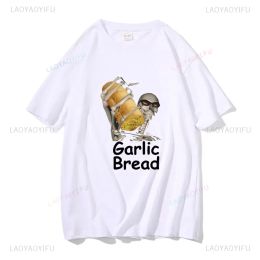 Garlic Bread When Ur Mom Com HOM N Maek Hte Men Women T Shirts Harajuku Graphic Vintage Best Trendy Unisex Casual Loose Tshirt