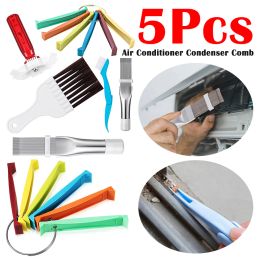 Universal Car Radiator Condenser Fin Comb Sets Air Conditioner Coil Straightener Hand Cleaning Tool Auto Cooling System Repair