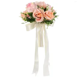 Decorative Flowers Wedding Bouquet Artificial Flower Bridal Party Table Centerpiece