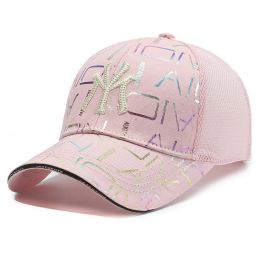 New Summer Breathable Women Men Baseball Caps Female Male Geometic Print Mesh Snapback Hats Cap for Woman Men Gorras Trucker Hat