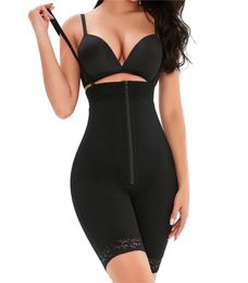 High Compression Waist Trainer Full Body Shaper Underbust Slimming Sheath Corset Girdle Butt Lifter Bodysuit Women Colombianas 2209162413