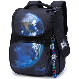 School Bags Orthopedic Boys Backpacks Cartoon Planet Children Kids Satchels Boy Back Pack Primary Student Mochila Escolar