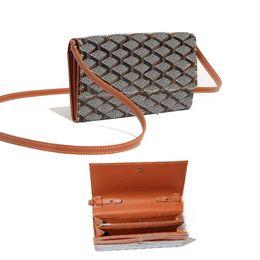 Goyarrd Wallet Bag Mini Crossbody Bag Shoulder Bag Designer Wallet Long Walletcard Holder Bag Luxury Women Key Pouch MATIGNON Key Wallet Leather Purse 429