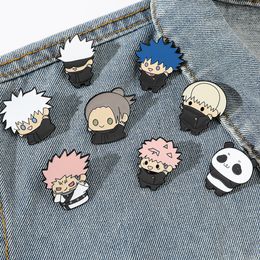 Jujutsu Kaisen movie film game enamel pins Cute Anime Movies Games Hard Enamel Pins Collect Cartoon Brooch Backpack Hat Bag Collar Lapel Badges