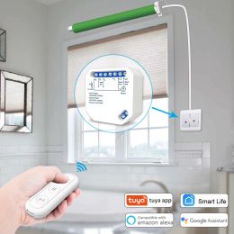 Tuya Smart Life Curtain Switch Module Remote Control Blinds Roller Shutter RF+WIFI App Timer Google Home Aelxa Echo Smart Home