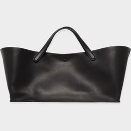 2024 New Fashion Trends Black Lambskin Women's Casual Tote Bag