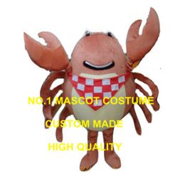 brown crab mascot custom adult size cartoon character carnival costume 3369 Mascot Costumes