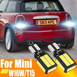 2pcs W16W T15 921 912 LED Canbus Reverse Light Bulbs On Cars Vehicles White Back Up Lamp For Mini Cooper R50 R52 R53 R56 R57 R58