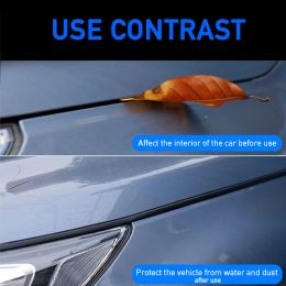 SEAMETAL 4m Car Hood Seal Strip Engine Cover Gap Sealing Strip Rubber Waterproof Dustproof Weather Strip Hood Noise Insulation