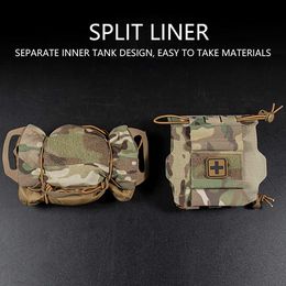 Multi-function Bags Tactical Military Pouch MOLLE Rapid Deployment First-aid Kit Survival Outdoor Hunting Emergency Bag Camping Medical Aldk