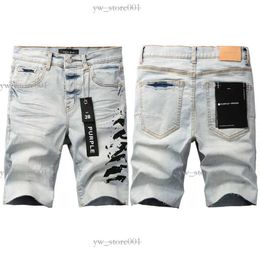 Designer Mens Purple Jeans Short Hip Hop Casual Short Knee Purple Jeans Lenght Jean Clothing Size High Quality Shorts Denim Jeans c3fc