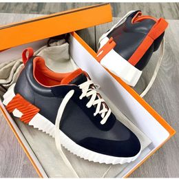 2024 Perfect Brand Men Bouncing Sneaker Shoes Mesh Casual Sports Platform Sole Trainers Low Top Party Wedding Top Quality Discount Cheap Walking EU38-46