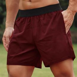 Mens Fitness Yoga Shorts Summer Quick Dry Men Sport Running Shorts Male Athletic Brief Hombre Gym Workout Short Pants SwimTrunks 240524