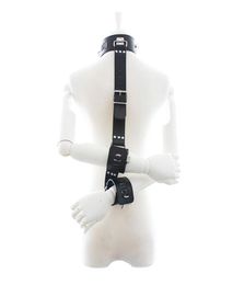 Sexy Collars Bondage Collar with Hand Cuffs Fetish SM Slave Neck Cuffs Restraints Sex Products for Couples Sex Toys Women Men8575384