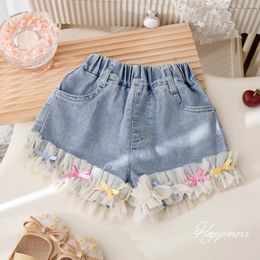 Shorts Girls Denim Summer 2024 Children's Clothing Fashion Short Pants For Baby Girl Trousers Kids Outfits Leggings Toddler 5 6Y