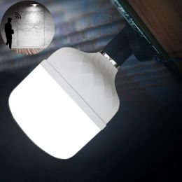 E27 Sound Sensor LED Lamp Bulb 5W 10W Smart LED Voice-activated Lights 220V For Indoor Outdoor Home Garage Garden Lighting
