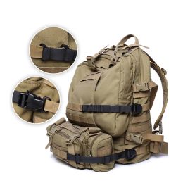 4 Pcs Utility Luggage Straps Molle Webbing Straps With Buckle Tactical Gear Clip Strap for Backpack Tactical Lashing