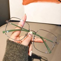 Sunglasses Anti-blue Light Glasses All-match Elegant Fashionable Eyeglasses Blue Blocking High Demand Flat