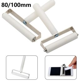 1PC 80/100mm Silicone Roller Tool For Mobile Phone Screen Protector Film Pasting Portable Tablet Laptop LCD OCA Polarising Tool