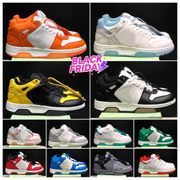 Designer Brand Out Office Sneakers Shoes offs OG White Low Top Suede Leather Platform Trainer Breathable Casual Sport Shoe Party Dress Walking Sneakers Trainers