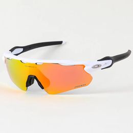 Designer Oaklies glasses Outdoor Cycling Glasses Large Frame Windproof Goggles Outdoor Sports Running Sunglasses