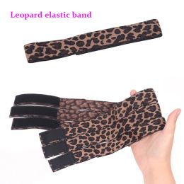 Elastic Headband For Edge Control & Hair Wax Stick For Long-Lasting Styling Glue Stick For Hair System Leopard Wig Band 2Pcs/set