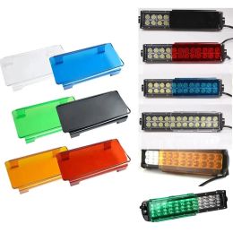 Led Work Light Cover Dustproof Cover Fog Lamp Cover Amber Black Red Blue Green Clear for 3 4 12 20 22 32 42 50 52 inch Light Bar