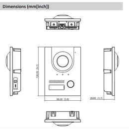 DaHua Multi-language VTO2201F-P Replace VTO2202F-P-S2 PoE IP Metal Villa doorbell Door Phone IP Video Intercom call to phone app