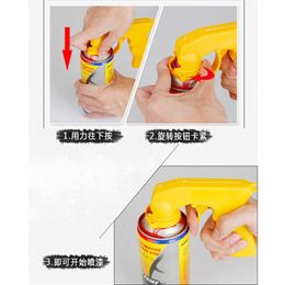 Car Styling Labor-saving Portable Plastic Dip Handle Spray Gun Rim Membrane Spray Gun Tool For Art Car Model Painting Paint Tool