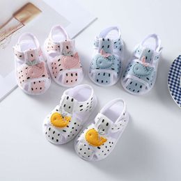 0-12M Newborn Summer Kids Canvas Casual Soft Crib Shoes Toddler First Walkers Boys Girls Baby Sandals L2405