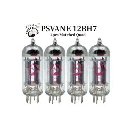Fire Crew PSVANE 12BH7 Vacuum Tube Replaces 12BH7A 6N6 7119 for HIFI Audio Valve Electronic Tube Amplifier Kit DIY Matched Quad