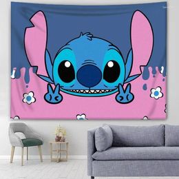 Tapestries Stitch Tapestry Wall Hanging Curtain Room Decoration Bedroom Bedside Suitable For Parties Friends Gathering Birthday