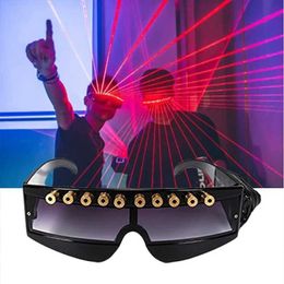 LED Toys Lazer Eye Rave party DJ lights show the sunglasses scene dancing disc lasers light night club bar scene Q240524