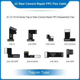 JC JCID Tag-On Camera Non-Removal Repair FPC Flex For iPhone 12 13 14 Plus Pro Max Mini Camera Repair Cable Solve POP-UP Problem