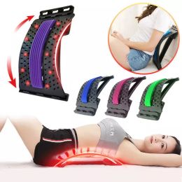 Magnetic Back Massage Muscle Relax Stretcher Posture Therapy Corrector Back Stretch Spine Stretcher Lumbar Support Pain Relief